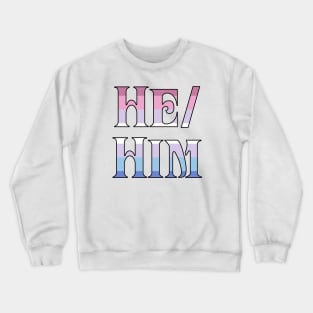 Bigender He/Him Crewneck Sweatshirt